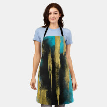 抽象芸術芸術的アートのターコイズ、金ゴールド、ブラック