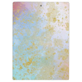 抽象芸術芸術的グモダンラムシックグリティラステリーパステル クリップボード (裏面)