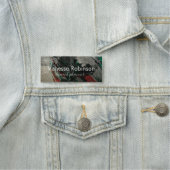 抽象芸術芸術的グモダンラムフェイク金ゴールド 名札 (インサイチュ)