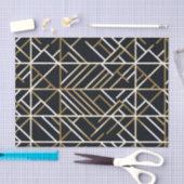 抽象芸術芸術的テッセレーションティッシュ – Fernsby 薄葉紙 (クラフト)