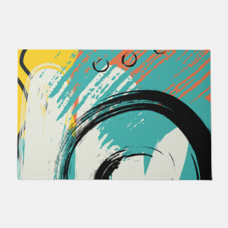 抽象芸術芸術的パターン#illustration #abstract ドアマット