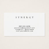 抽象芸術芸術的紫色の水彩形状金ゴールドアート (裏面)