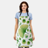 抽象芸術芸術 エプロン (着用した状態)