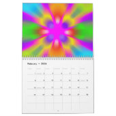 抽象芸術芸術 カレンダー (2月 2026)