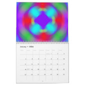 抽象芸術芸術 カレンダー (1月 2026)