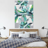 抽象芸術芸術 キャンバスプリント (インサイチュ (寝室))