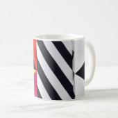 抽象芸術芸術 コーヒーマグカップ (正面右)