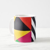 抽象芸術芸術 コーヒーマグカップ (正面左)