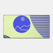 抽象芸術芸術 デスクマット (正面)