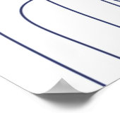 抽象芸術芸術 ポスター (角)