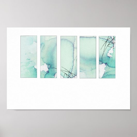 抽象芸術芸術 ポスター (正面)