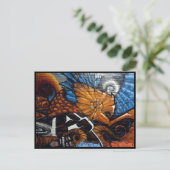 抽象芸術芸術 ポストカード (スタンド正面)