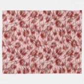 抽象芸術茶色の布のテクスチャ背景–24602 フリースブランケット (正面(横))