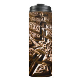 抽象芸術茶色の星 タンブラー