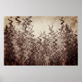 抽象芸術草 ポスター (正面)
