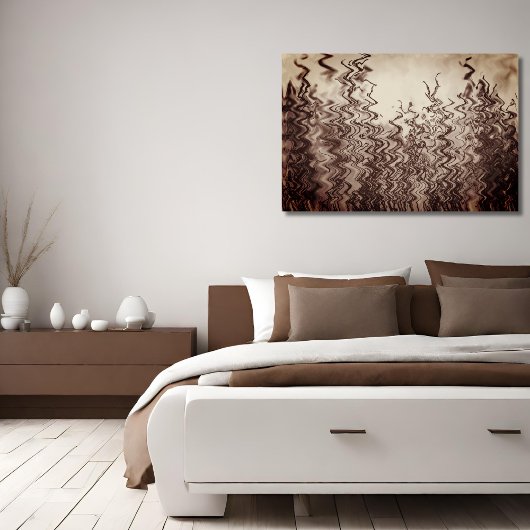 抽象芸術草 ポスター