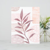 抽象芸術落ち水の色の形状スクラップブック紙 (スタンド正面)