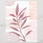 抽象芸術落ち水の色の形状スクラップブック紙 (正面)