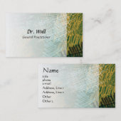 抽象芸術落書き名刺 名刺 (正面/裏面)