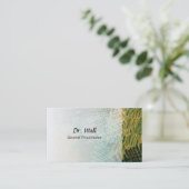 抽象芸術落書き名刺 名刺 (スタンド正面)