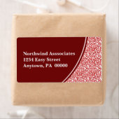 抽象芸術落書き発送ラベル ラベル (インサイチュ)