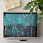 抽象芸術葉と文字列の緑のライト 薄葉紙 (ギフト)