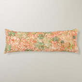 抽象芸術葉の付いたサンゴの背景 ボディピロー (正面)