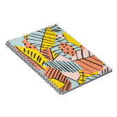 抽象芸術葉カラフル、自然パターン。 ノートブック (右側)