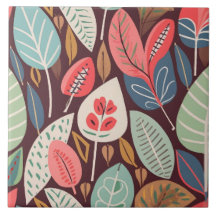 抽象芸術葉パターン