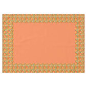 抽象芸術葉感謝祭 テーブルクロス (正面(横))