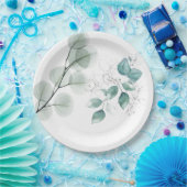 抽象芸術葉紙プレート ペーパープレート (パーティー)