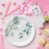 抽象芸術葉紙プレート ペーパープレート (パーティー)