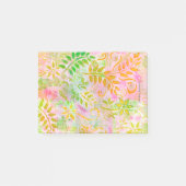 抽象芸術葉花 ポストイット (正面)