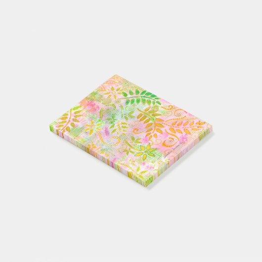 抽象芸術葉花 ポストイット (アングル)