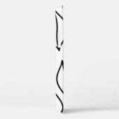 抽象芸術葉。ヴィンテージ構造手引き海 Case-Mate iPhoneケース (裏面 / 右)