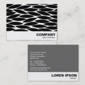 抽象芸術葉 名刺 (正面/裏面)