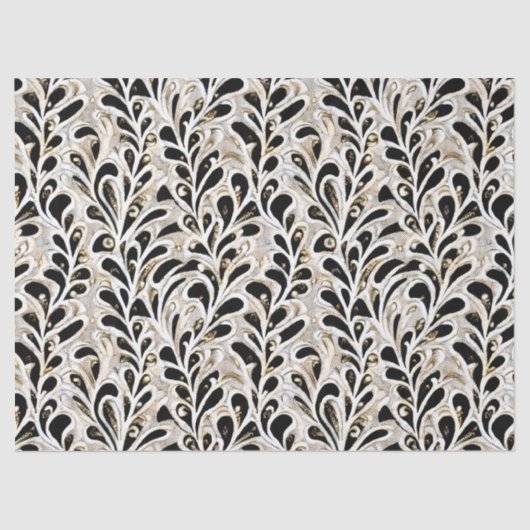 抽象芸術葉 薄葉紙 (正面)