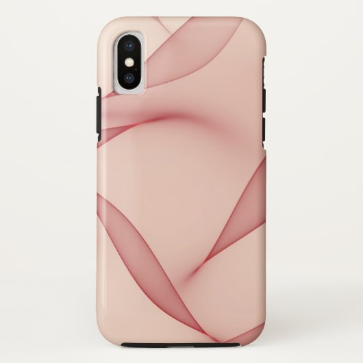 抽象芸術葉iPhone Xケース2 Case-Mate iPhoneケース (裏面)