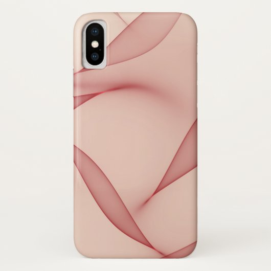 抽象芸術葉iPhone Xケース Case-Mate iPhoneケース (裏面)