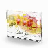 抽象芸術蘭カラスプラッシュ書道 フォトブロック (右)