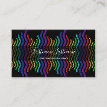 抽象芸術虹の色波