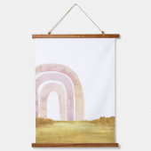 抽象芸術虹の風景 吊り下げ型タペストリー (正面2)