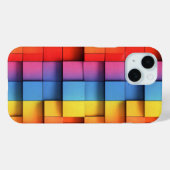 抽象芸術虹パターン Case-Mate iPhoneケース (裏面 (横))