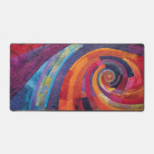 抽象芸術虹 デスクマット (正面)