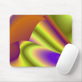 抽象芸術虹 マウスパッド (マウス)