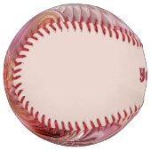 抽象芸術蝶カラフルファンタジーフラクタル名 ソフトボール (正面左)