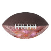 抽象芸術蝶カラフルファンタジーフラクタル アメリカンフットボール (正面)