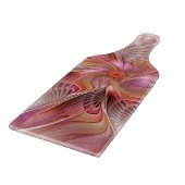 抽象芸術蝶カラフルファンタジーフラクタル カッティングボード (角)