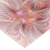 抽象芸術蝶カラフルファンタジーフラクタル ショートテーブルランナー (コーナー)