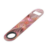 抽象芸術蝶カラフルファンタジーフラクタル スピード栓抜き (裏面アングル)